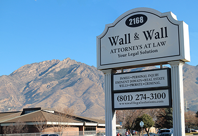 Family law firm sign photo - Wall and Wall Attorneys At Law PC