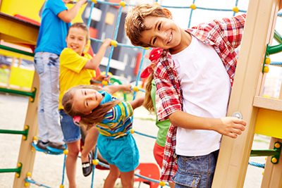 Children at playground - Child support attorney near Salt Lake City