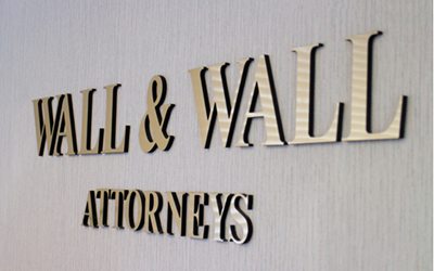 Attorney sign - Wall & Wall Attorneys at Law