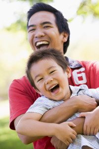 Happy Father Son - Utah Divorce Attorney for Men