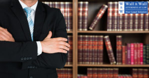 Lawyer in front of a Legal Library - Murray, Utah Divorce and Family Law Attorney