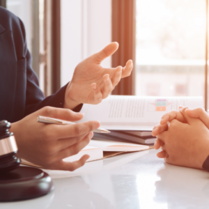 Experienced family law attorney standing confidently in Utah courtroom